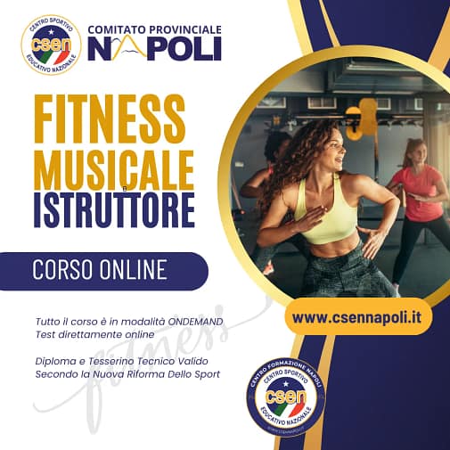 Istruttore Fitness Musicale